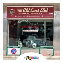 Vetrofania e insegna Old Cars Club Bari